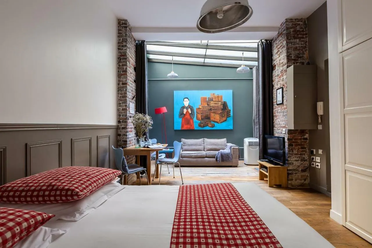 Artisan Lofts Near Marais Appartement Parijs
