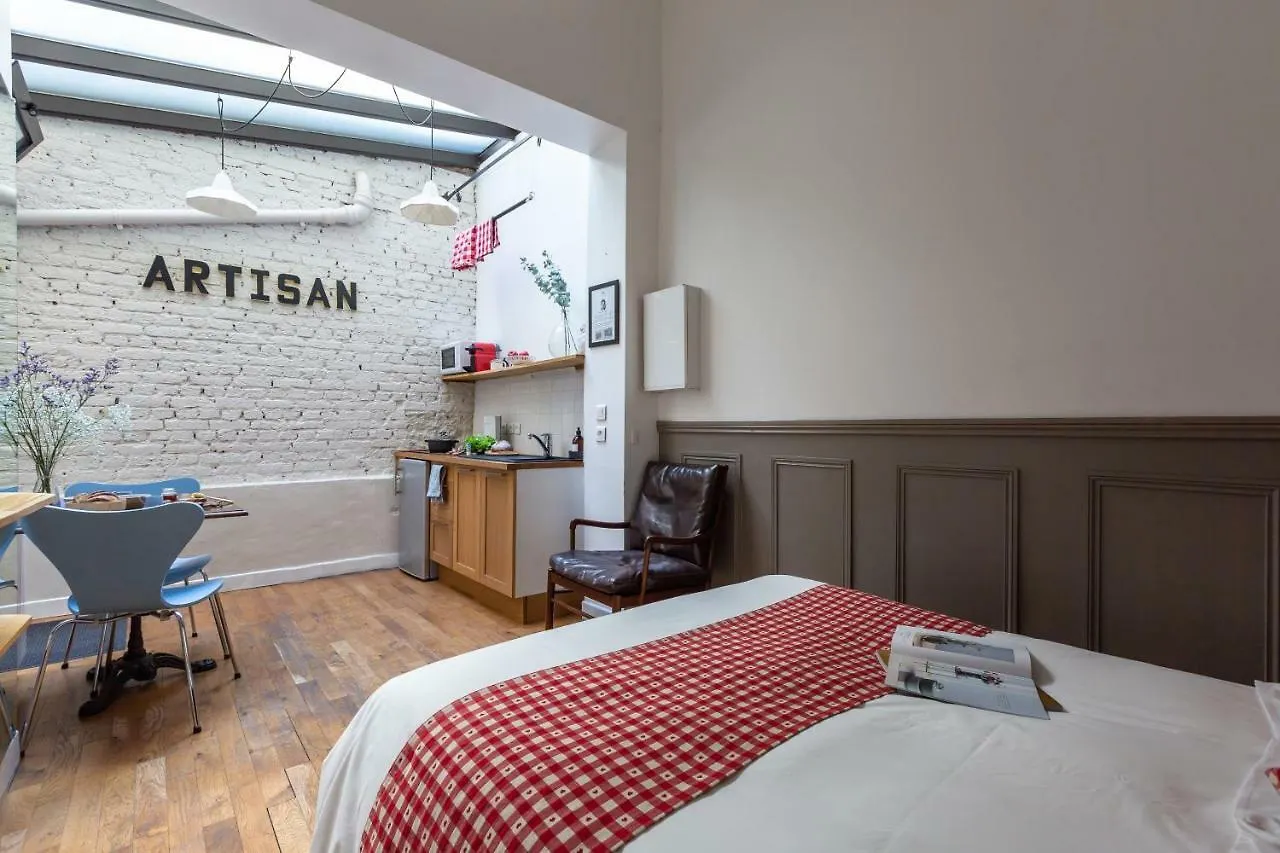 Artisan Lofts Near Marais Apartment Paris